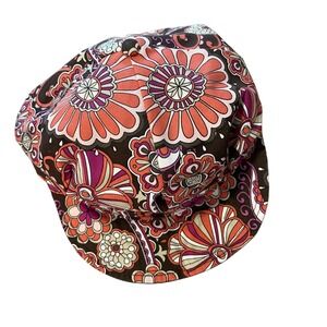 Breathe Cap Colorful Floral‎ Print Cotton Newsboy Hat Women's
